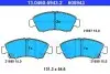 Комплект тормозных колодок, дисковый тормоз ATE 13046059432 (фото 1)