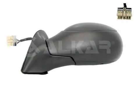 Дзеркало лів., ел. регул.,випукл., з подогрів. -12/03 ALKAR 6125364