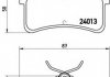 Комплект гальмівних колодок, дискове гальмо BREMBO P83084