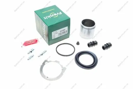 Ремкомплект супорта (переднього) MB C-class/VW Caddy/Golf/ 93- (d=57mm) (+поршень) (Lucas) FRENKIT 257902