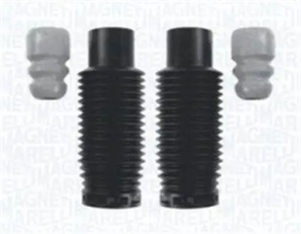 Odboje i os│ony kpl. przєd PEUGEOT 206 MAGNETI MARELLI APK0100 (фото 1)