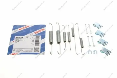 Комплектующие, тормозная колодка 1 987 475 410 BOSCH 1987475410