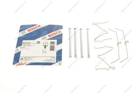 Комплектуючі, колодки дискового гальма BOSCH 1987474350