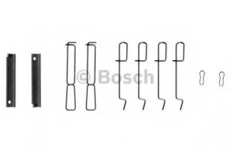 Комплектующие, колодки дискового тормоза BOSCH 1987474195