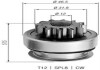 MAGNETI MARELLI BENDIKS ROZRUSZNIKA CITROEN (GM 1944) AMB0261