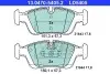 Комплект тормозных колодок, дисковый тормоз ATE 13047054052 (фото 1)