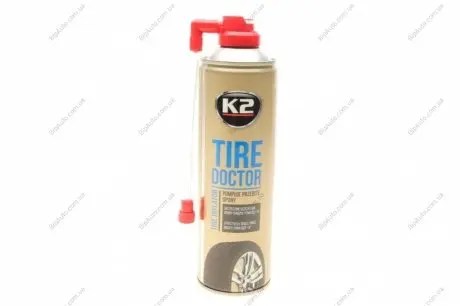 Засіб для аварійної герметизації (вулканізації) шин / BOND TIRE DOKTOR 500ML K2 B311