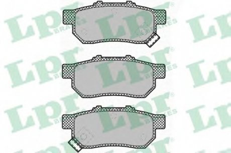 Комплект тормозных колодок, дисковый тормоз LPR 05P1425 (фото 1)