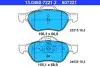 Комплект тормозных колодок, дисковый тормоз ATE 13046072212 (фото 1)