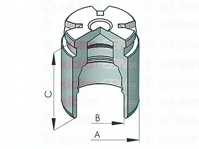 Елементи гальмівного супорта (Поршень) (SEIN) AUTOFREN D025530