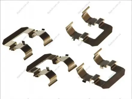 Монтажный комплект дисковых колодок QUICK BRAKE 1091704