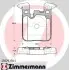 Комплект тормозных колодок, дисковый тормоз ZIMMERMANN 250291701