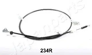 Трос, стояночная тормозная система JAPANPARTS BC234R (фото 1)