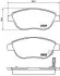 Комплект тормозных колодок, дисковый тормоз BREMBO P59052