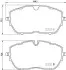 Комплект тормозных колодок BREMBO P 61 128 P61128
