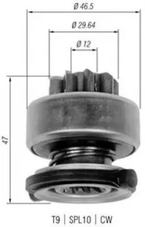BENDIKS ROZRUSZNIKA FIAT (GM 2111) MAGNETI MARELLI AMB0335