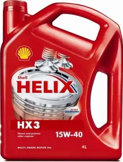 Олива моторна Helix HX3 15W-40 (4 л) SHELL 550039926