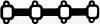 Прокладка випускного колектора Ford Transit 2.5D/T VICTOR REINZ 713589200 713589200