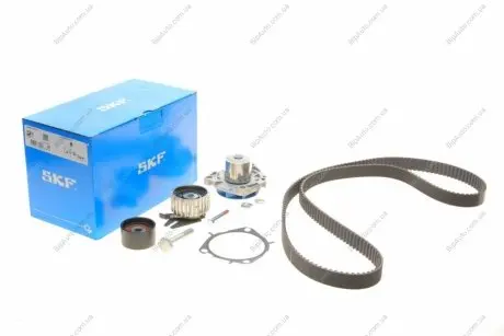Комплект ГРМ + помпа Fiat Doblo/Ducato/Opel Astra/Combo/Zafira B 1.9/2.0CDTi 05- (24x199z)VKPC 85101 VKMC 05193 SKF VKMC05193