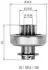 MAGNETI MARELLI BENDIKS ROZRUSZNIKA DB (GM 2142) AMB0272