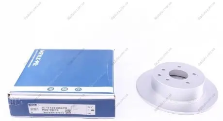 Диск гальмівний 36-15 523 0052/PD MEYLE 36155230052PD