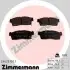 ZIMMERMANN KLOCKI HAMULC. PEUGEOT ION  10- PRZУD 244231501