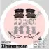 Колодки гальмівні дискові, к-кт ZIMMERMANN 246431702 246431702