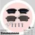 Комплект тормозных колодок ZIMMERMANN 22220.170.1 222201701