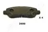 Гальмівні колодки дискові PP-2000AF JAPANPARTS