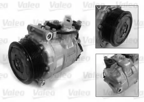 Компрессор кондиционера 0002309111 Mercedes benz Valeo 813195