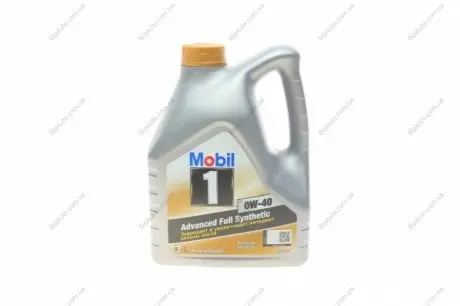 Мастило моторне 1 0W-40 (4 л) MOBIL 153692