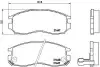 Комплект тормозных колодок, дисковый тормоз BREMBO P54014