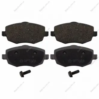Комплект тормозных колодок, дисковый тормоз FEBI BILSTEIN 116098