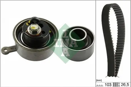 Комплект ГРМ Ford Ranger 2.5/3.0 TDCi 06-12 (26.5x103z) 530 0664 10 INA 530066410