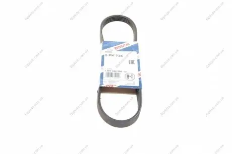 РЕМІНЬ П-КЛИНОВИЙ 5PK735 1 987 946 093 BOSCH 1987946093