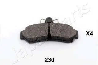 Тормозные колодки дисковые JAPANPARTS PP-230AF