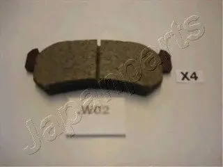 Гальмівні колодки дискові JAPANPARTS PP-W02AF