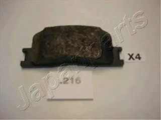 Гальмівні колодки дискові JAPANPARTS PP-216AF (фото 1)