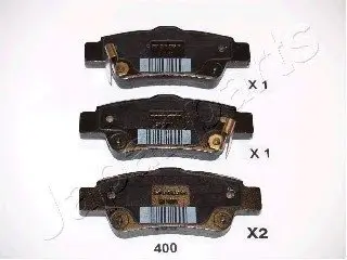 Тормозные колодки дисковые JAPANPARTS PP-400AF
