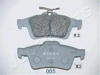 Тормозные колодки дисковые JAPANPARTS PP-005AF