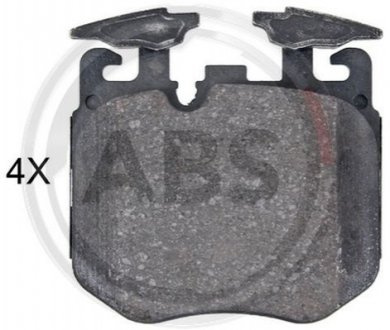Гальмівні колодки дискові ABS A.B.S. 35144
