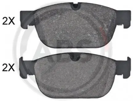 Тормозные колодки дисковые передние ABS A.B.S. 35151