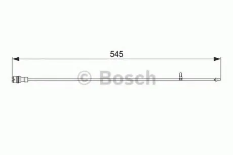 Сигнализатор, износ тормозных колодок BOSCH 1987474561