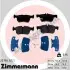 Колодки гальмівні дискові, к-кт ZIMMERMANN 257981551 257981551