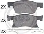 Тормозные колодки дисковые A.B.S. 35123