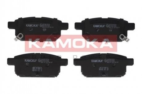 Комплект гальмівних колодок, дискове гальмо KAMOKA JQ101300