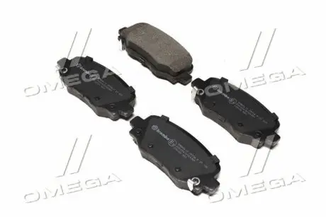 Гальмівні колодки дискові P37 020 BREMBO P37020