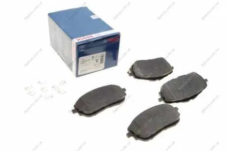 Гальмівні колодки, дискові BOSCH 0986494676 (фото 1)