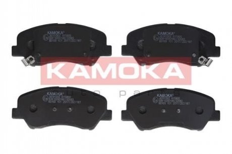 Комплект тормозных колодок, дисковый тормоз KAMOKA JQ101302 (фото 1)