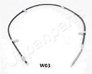 Трос, стояночная тормозная система BC-W03 JAPANPARTS BCW03